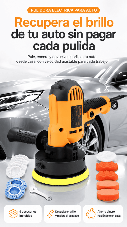 Pulidora para Auto - Hazlo en Casa